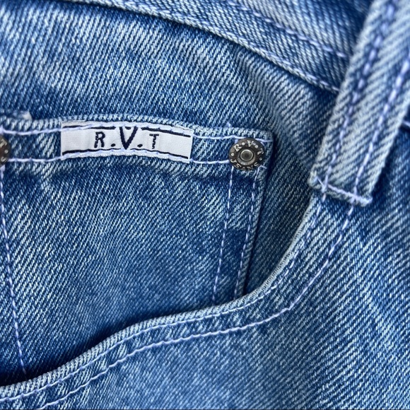 R.V.T Vintage Serve Piping Hot Jeans with Asian Inspired Bottoms Size 11/12 - Picture 6 of 9